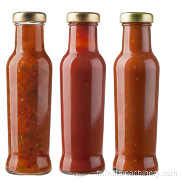 Ligne de production de sauce au piment